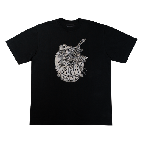 Loco Mosquito Cracked Logo T-Shirt (black)