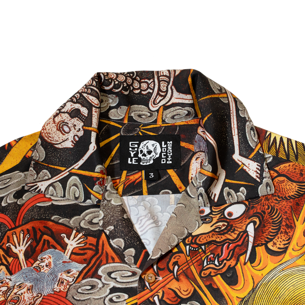 Guy Le Tattooer Hell Scene Shirt