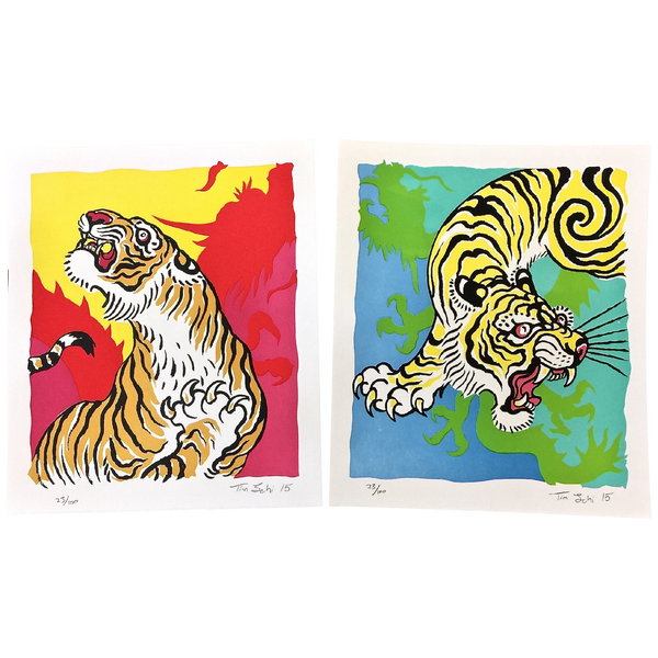 Letterpress Print Set