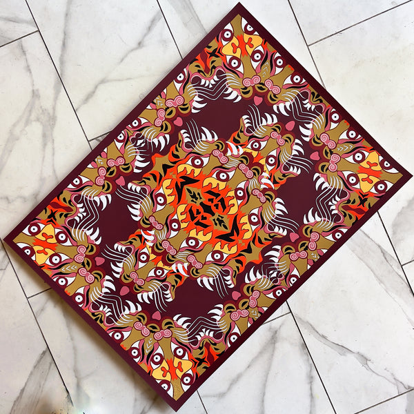 Untitled (tiger screenprint)