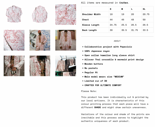 Good Luck Long Sleeve Shirt (red/off-white)